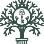 Antioch University tree seal in green